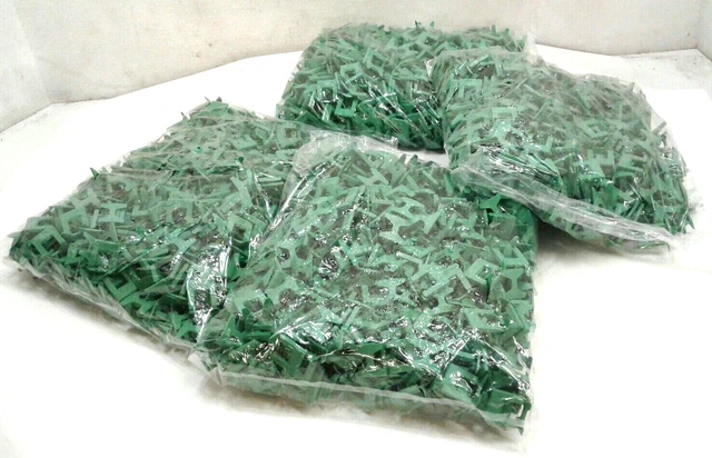 Acufloor 3050 Leveling Spacers Select 3/16" Green ACUFLSS316 Box Of 2000