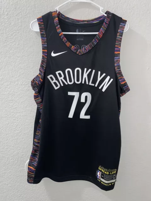 Notorious B.I.G. Brooklyn Nets Nike Swingman Jersey Music Edition