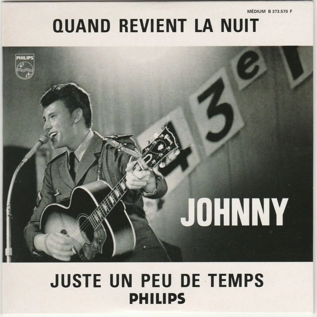 JOHNNY HALLYDAY QUAND Revient La Nuit CD Promo Single Réédition 2006