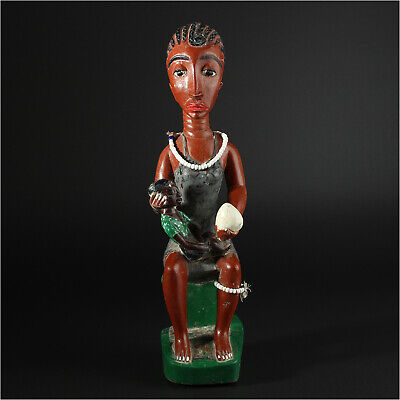 11761 Baule Ancestral Figure Maternity Ivory Coast