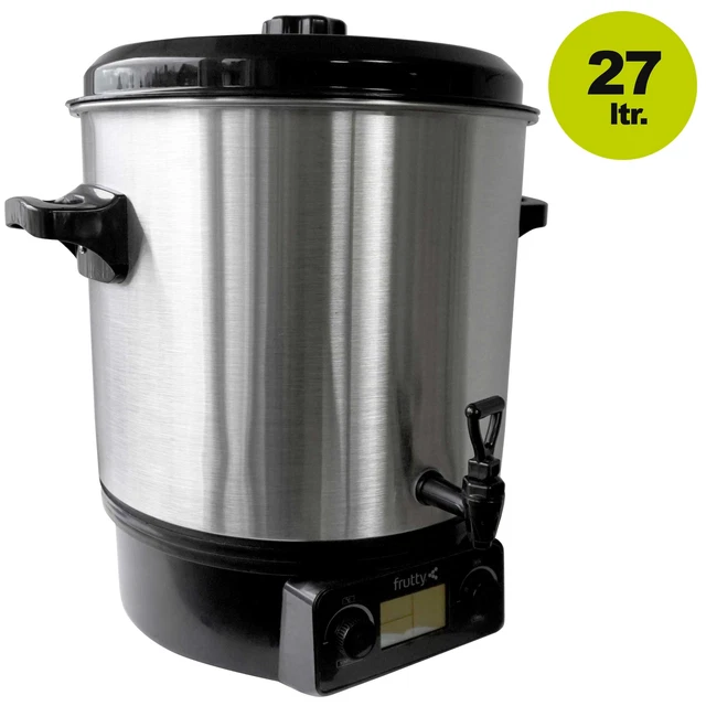 Einkochautomat 27 lt Edelstahl digital 27l, einmachen einwecken souz vide