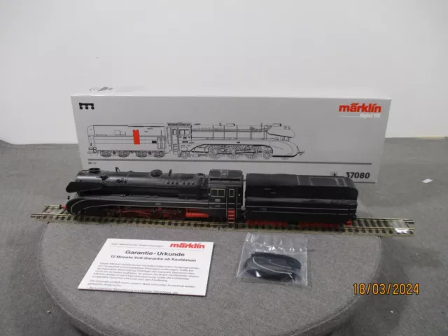 Märklin Spur H0 aus 37080 BR 10 001 der DB Dampflok Digital Sound in OVP