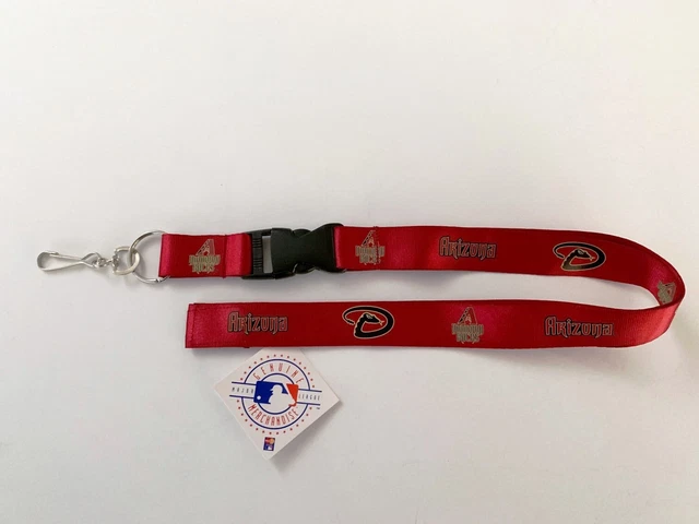 Arizona Diamondbacks Red Lanyard With Neck Safety Fastener