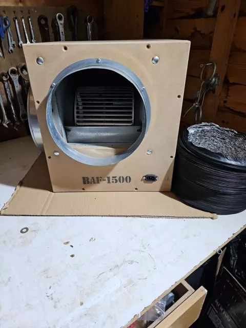Baf 10" 1500 Acoustic Box Fan  Hydroponics