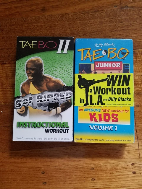 BILLY BLANKS TAE BO Junior Volume 1 VHS Video Tape Kids RARE sealed Tae BO 2 29.95 PicClick AU