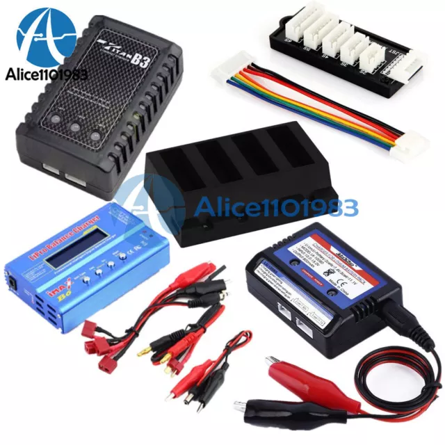 RC Lipo NiMh Battery iMAX B6 LCD 2S-6S 3.7V 4 Port USB Battery Balance Charger