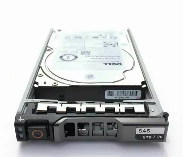 Dell 2TB 2.5" 12G 7.2k SAS SFF Hard Drive HDD In 13th/14th Series Caddy XY986