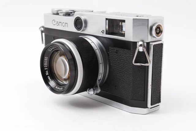 【Near Mint】 Canon P 35mm Rangefinder Film Camera + 50mm f1.8 L39 Lens From JAPAN