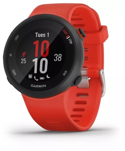 Garmin Forerunner 45 GPS Laufuhr - Rot, Gehäusegröße 42mm