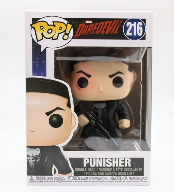 Funko POP! Marvel Daredevil Punisher 216 w/ POP! Protector