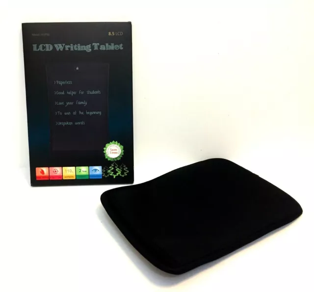 Funhour HSP85 LCD Writing Tablet 8.5" and Soft Case