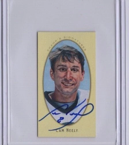 2011 Parkhurst Champions Champ's Signatures Cam Neely #18 Auto
