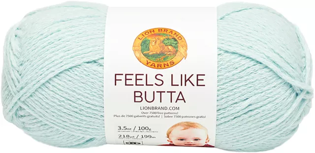 3 Pack Lion Brand Feels Like Butta Yarn-Ice 215-106