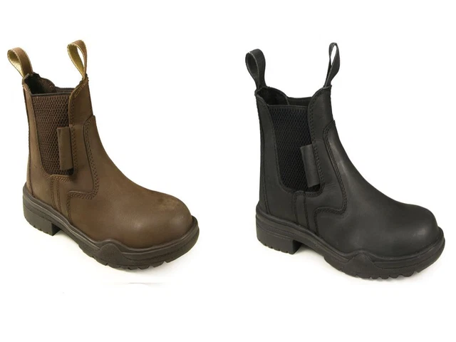 Gallop steel sales toe cap boots