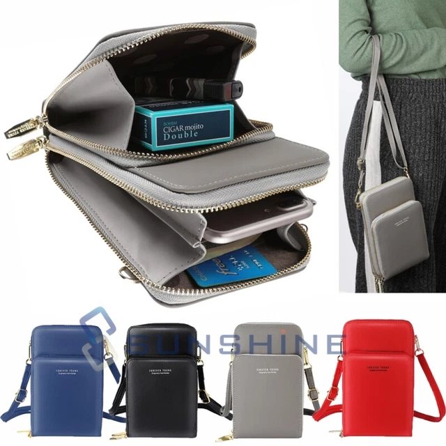 Women Cross-body Small Cell Phone Handbag Case Shoulder Bag Pouch Purse Wallet