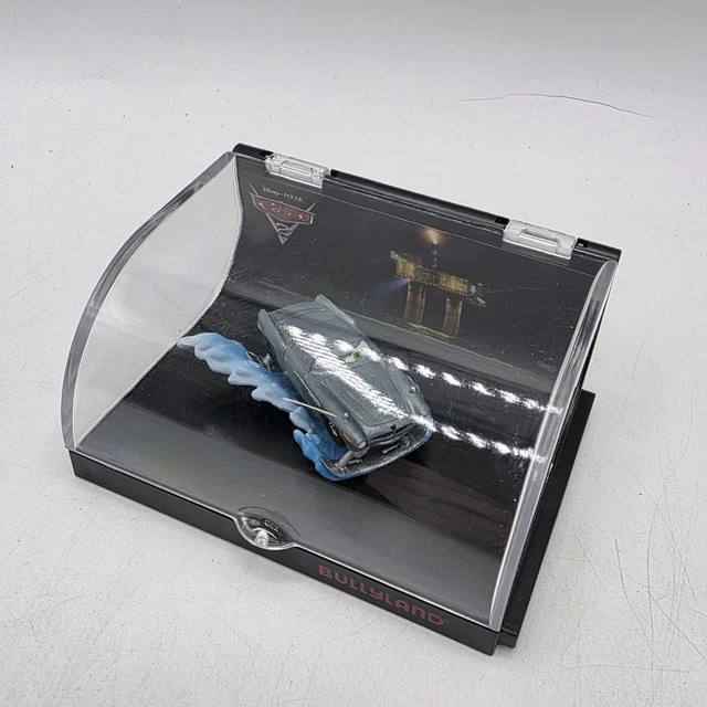 DISNEY PIXAR CARS 2 Finn McMissile Die Cast Model Car In Case ...