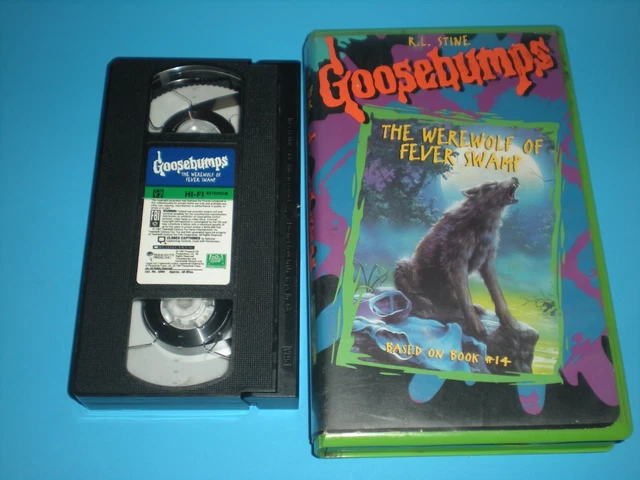 GOOSEBUMPS THE WEREWOLF of Fever Swamp VHS Tape 1997 Based on Book #14 ...