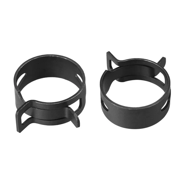 Nastro acciaio morsetto 32mm tubo molla nero morsetto acciaio manganese 10pz
