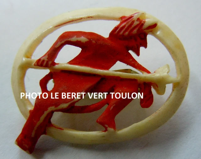 INSIGNE 152° RI Infanterie DIABLES ROUGES variante plastique WWII ...