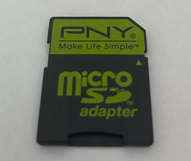 Genuine PNY microSD to Full Size SD Adapter - Tracked postage