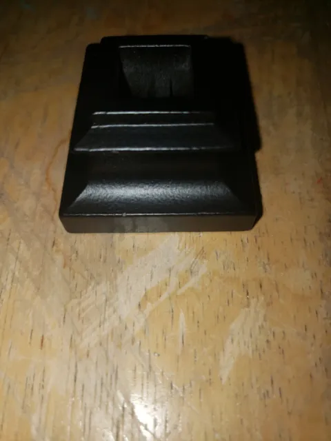 Baluster Swap Zapatos Planos para Balustres de Metal (paquete de 50) SIN Tornillos (Negro Satinado)