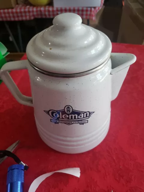 COLEMAN Enamel Coffee Mug~Model 815-495~New!