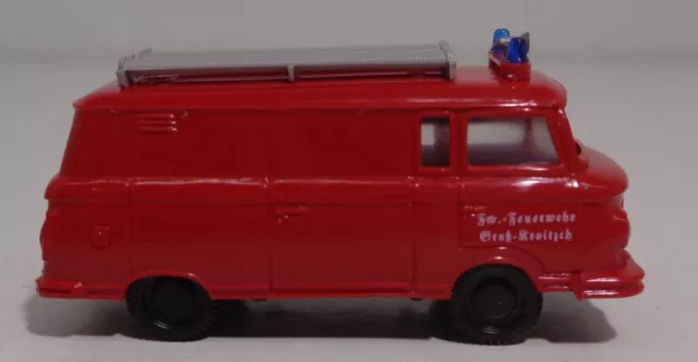 Minicars H0 14 1013 20 Kastenwagen "Feuerwehr Groß-Kroitsch"  NEU & OVP