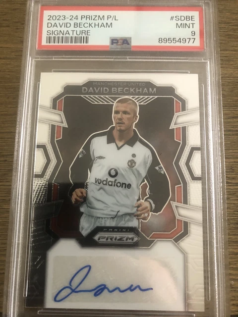 2013 Panini Football League PFL 03 # 72 David Beckham PSG refractor