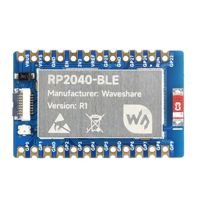 RP2040-BLE Microcontroller Bluetooth Development Board Dual-Mode Bluetooth1801