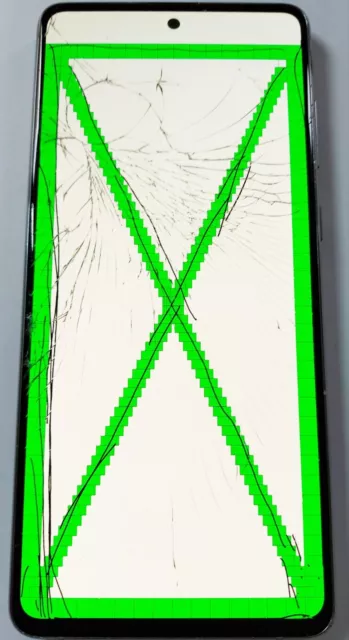 Écran Lcd Amoled Fissuré Avec Châssis Samsung Galaxy Note 10 Lite