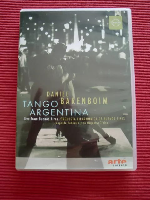 Dvd Daniel Barenboim - Tango Argentina Live From Buenos Aires Arte Edition