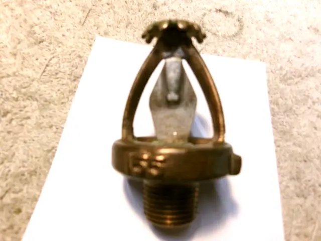 UNUSUAL SIZE 1  brass and copper fire sprinkler head £23.59 - PicClick UK