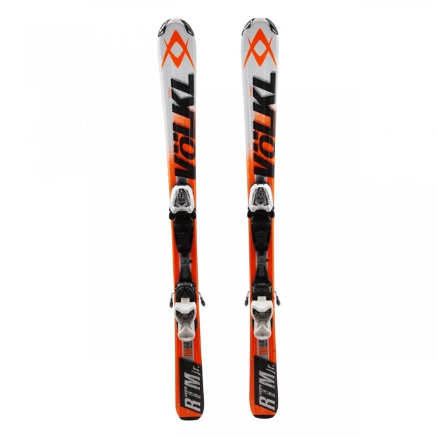 Gebrauchte Ski Junior Völkl RTM JR + Bindungen - Qualität A - 100 cm