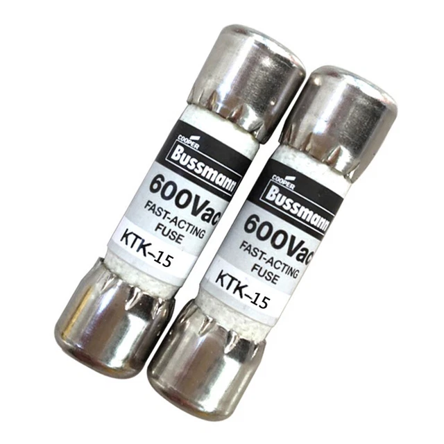 Fusibile multimetro 15A 600V Fusibile a commissione veloce KTK-15 10x38mm  ba