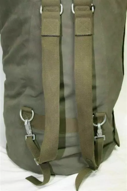 Original Bundeswehr Seesacktasche Reißverschluss oliv BW Seesack Transportsack 2