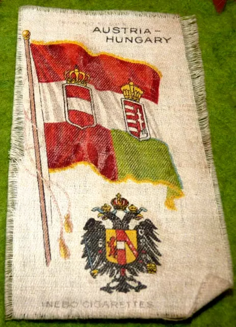 17/22 Nebo cigarettes flag Austria Hungary Publicité drapeau Autriche Hongrie