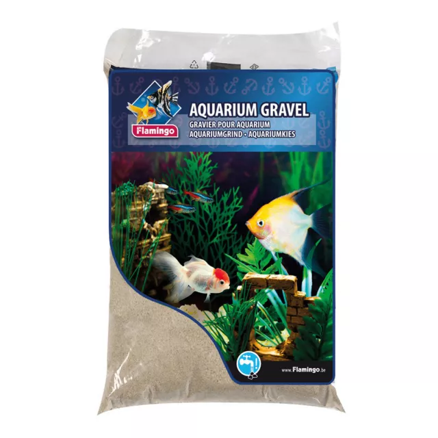 Gravier d'aquarium LIGHT COARSE 3-6MM 10KG AQUA DELLA