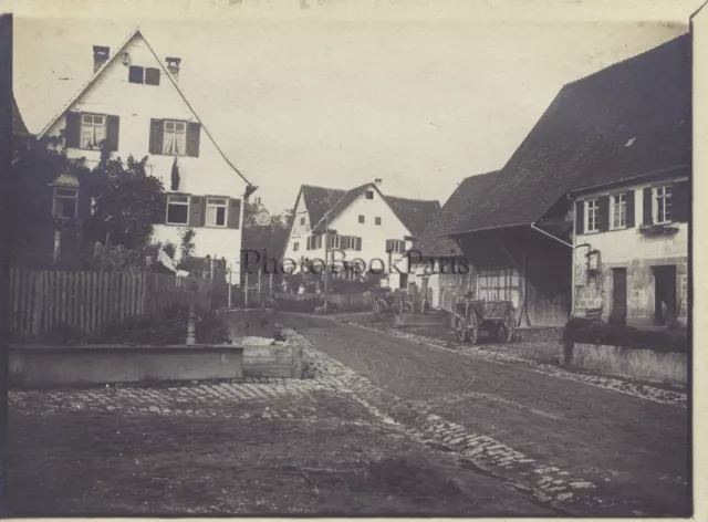 Suisse Allemagne France ? Photo Vintage argentique ca 1905