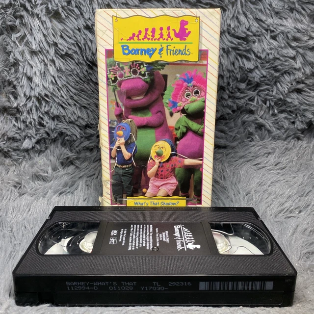 BARNEY & FRIENDS What's That Shadow? VHS 1993 Time Life Videos Sing ...