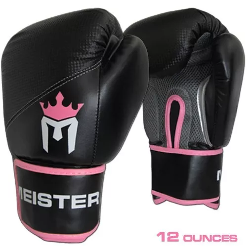 Paire gants de boxe professionnelle en cuir synthétique de haute qualité