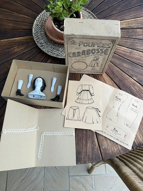 Vintage Boxed les poupees carabosse doll and clothes - jean -Pierre Blindermann