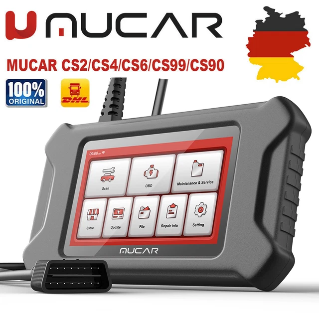 MUCAR Profi KFZ OBD2 Diagnosegerät Fehlerauslesegerät Oil EPB SAS ABS Codeleser