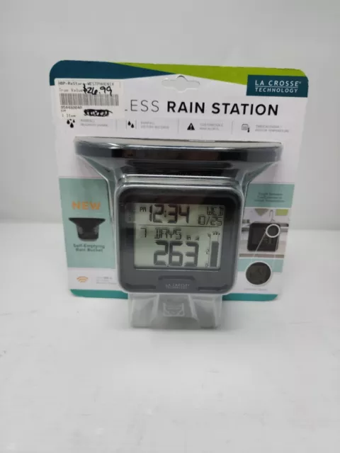 Digital Rain Gauge Weather Station – La Crosse Technology - FarmTek