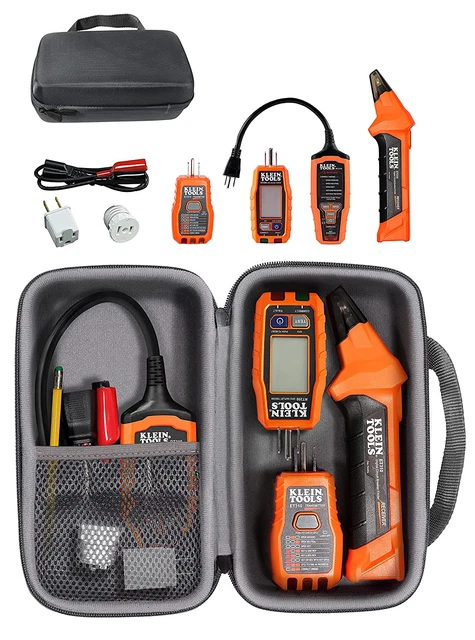 Case for Klein Tools ET310 AC Circuit Breaker Finder Gray CASE ONLY BRAND NEW