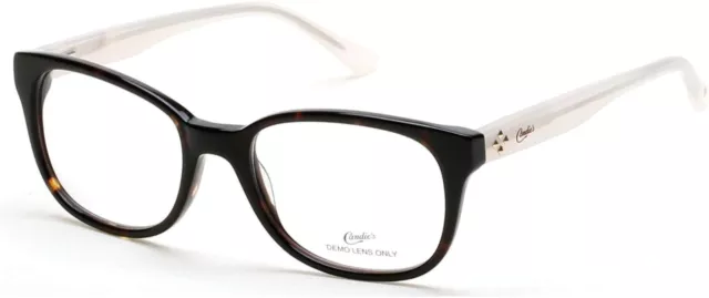 Candie's CA0110 056 Dark Tortoise Plastic Optical Eyeglasses Frame 52-18-135 CA