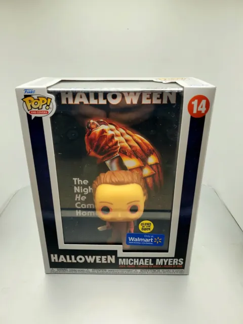 Funko Pop! DVD Cover Halloween Vinyl Figure GITD Walmart Exclusive IN HAND