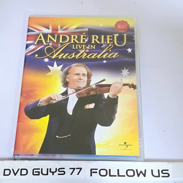 André Rieu Live In Australia ANDRE RIEU - Live In Australia DVD- DVD - Region 4 $6.99 - PicClick AU