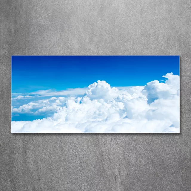 Acrylglas-Bild Wandbilder Druck 120x60 Deko Landschaften Wolken