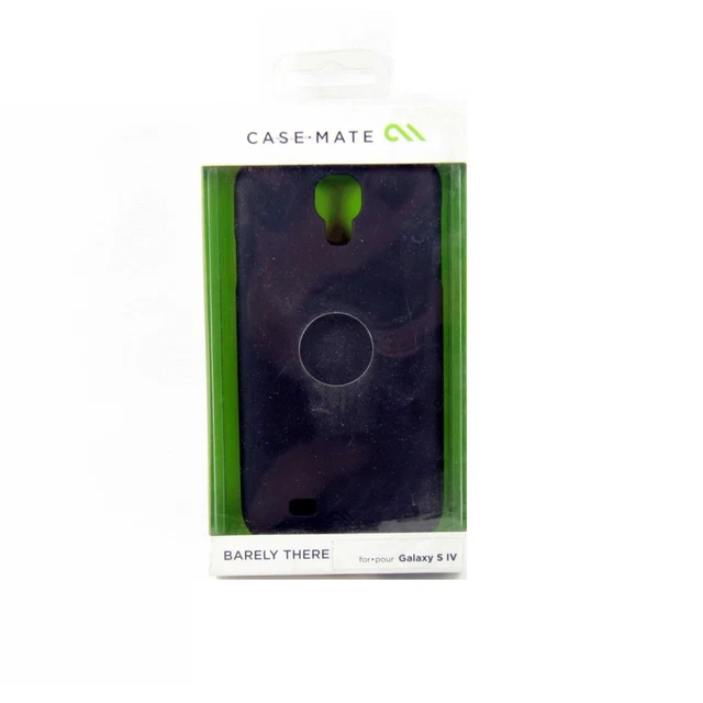 Casemate Case Mate For Samsung Galaxy S4 Barely There Slim Impact Black Cm026998