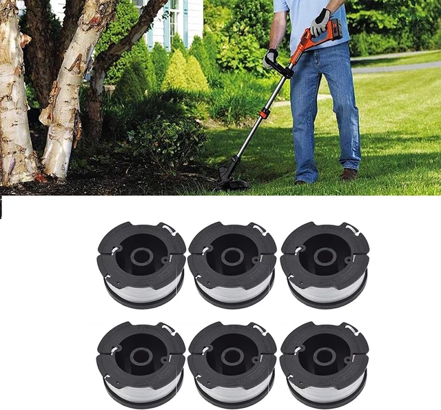 Bobina e linea 3PK per Black & Decker ST1823 ST1823-QW ST182320 ST182320-QW ST4525 ST5530 ST5530CM muslimate ST6600 ST7000  1420